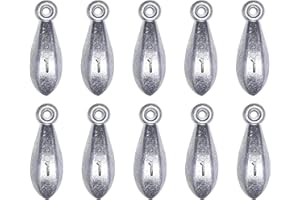 TKHDBF Fishing Weights Sinkers Bank Sinkers Bullet Weights for Surf Fishing Pier Bank Fishing Saltwater Fishing Gear 1oz to 8oz