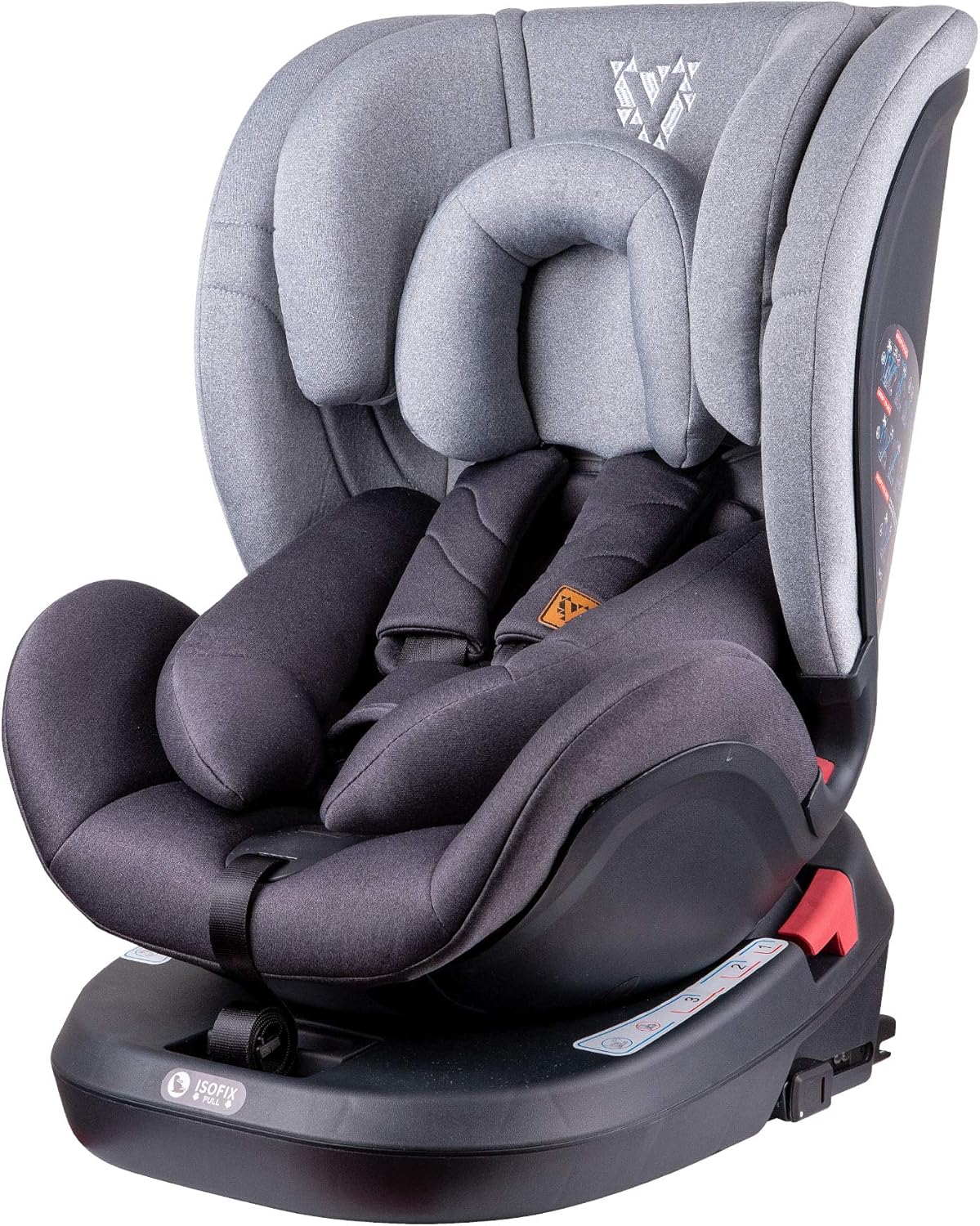 group 1 2 3 car seat isofix swivel
