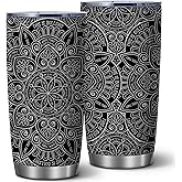 ATHAND Hidden Message Tumbler,20 Oz Insulated Stainless Steel Iced Coffee Tumbler with Lid,Funny Fck This Sht Travel Coffee Mug Cup,Sarcastic Gift for Adults,Coworkers,Friends,Office,Christmas,1 Pcs