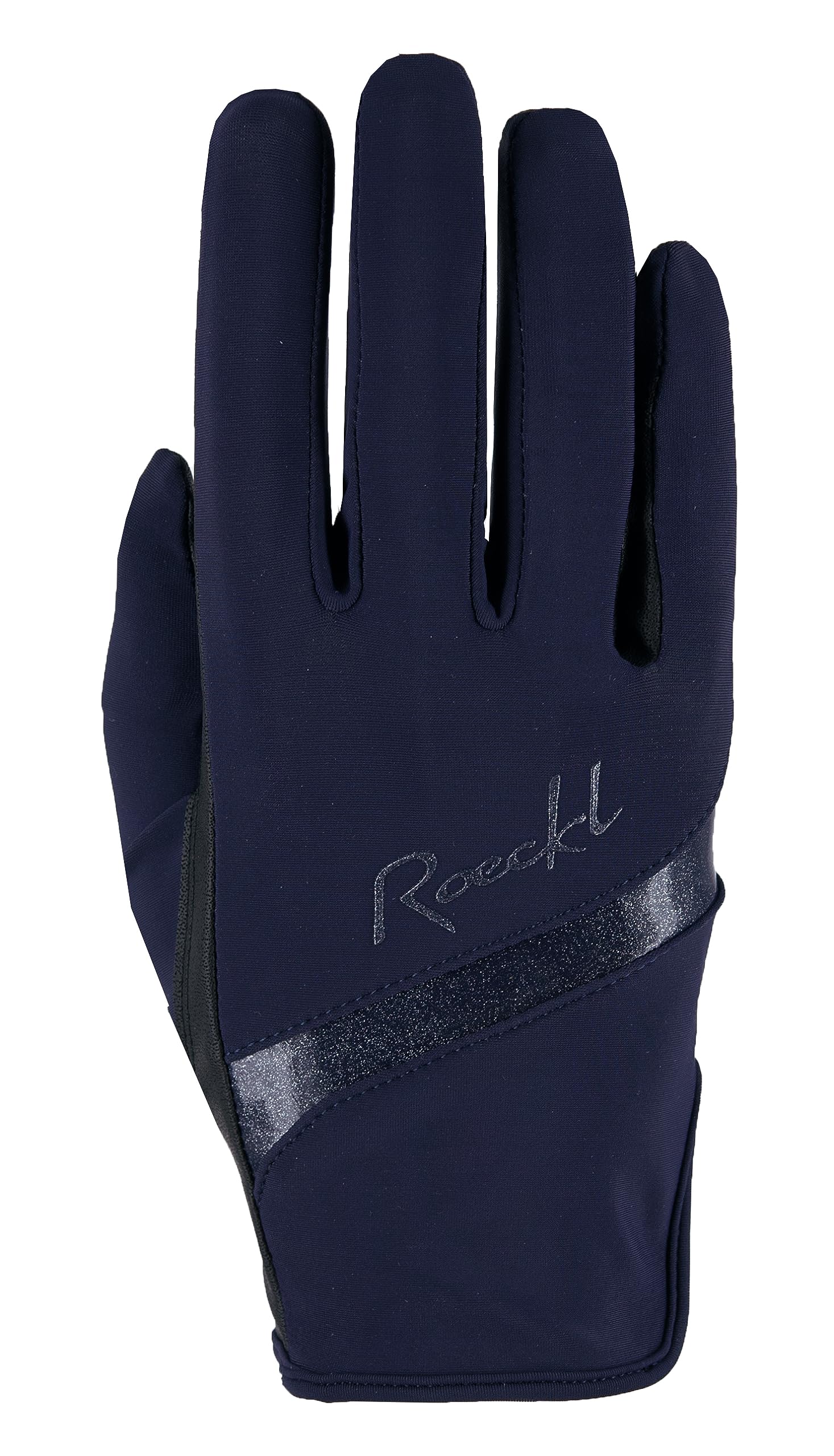 Roeckl Sports equestrian gloves LORRAINE, ladies summer riding glove, navy blue 7