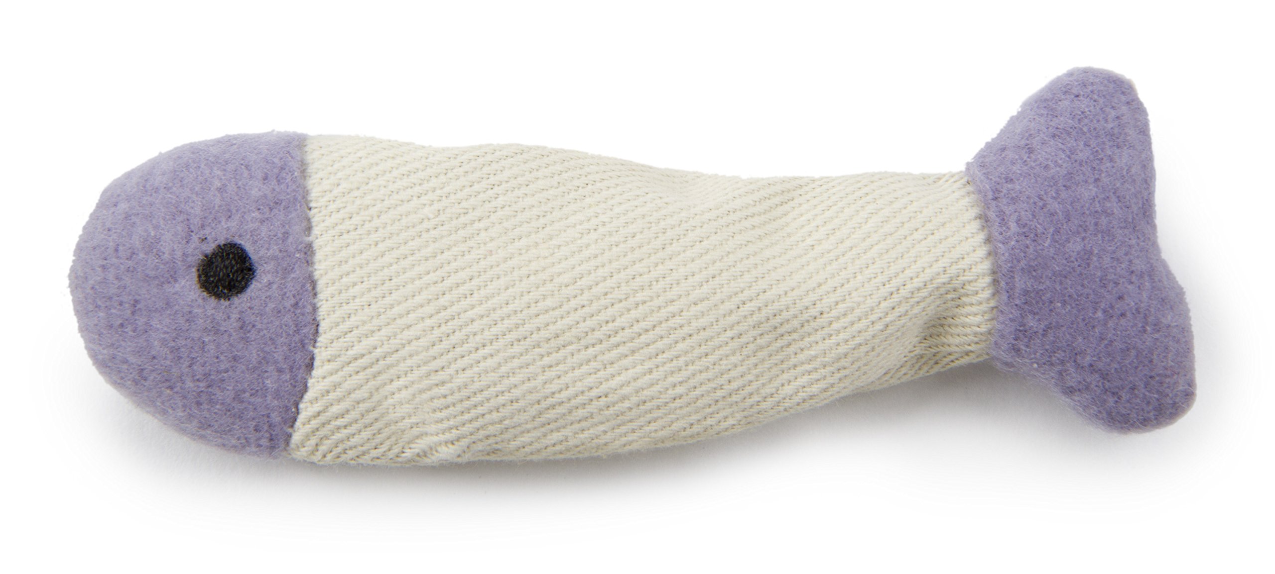 SmartyKat (3 Count) Fish Flop Crinkle Catnip Cat Toys Multi Color, 3