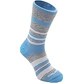 Wrightsock Explore Crew Hiking Socks for Men and Women – Cushioned, Eco-Friendly Anti Blister Socks - American Made