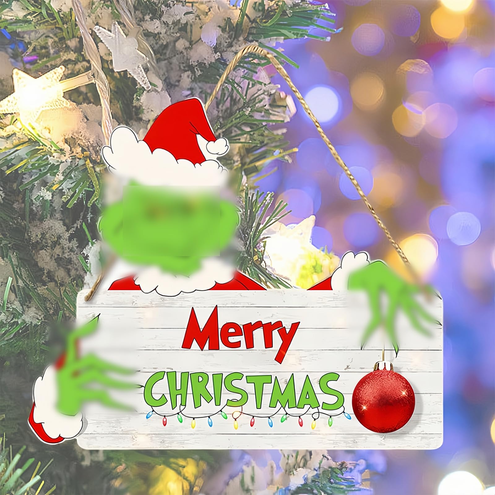 Xmas Ornament Decorations Hanging Xmas Decorations, Xma Ornaments Room Decor Wall Hanging Decoration Window Themed Party Supplies