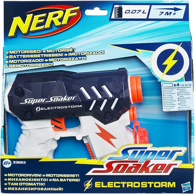 nerf super soaker electrostorm