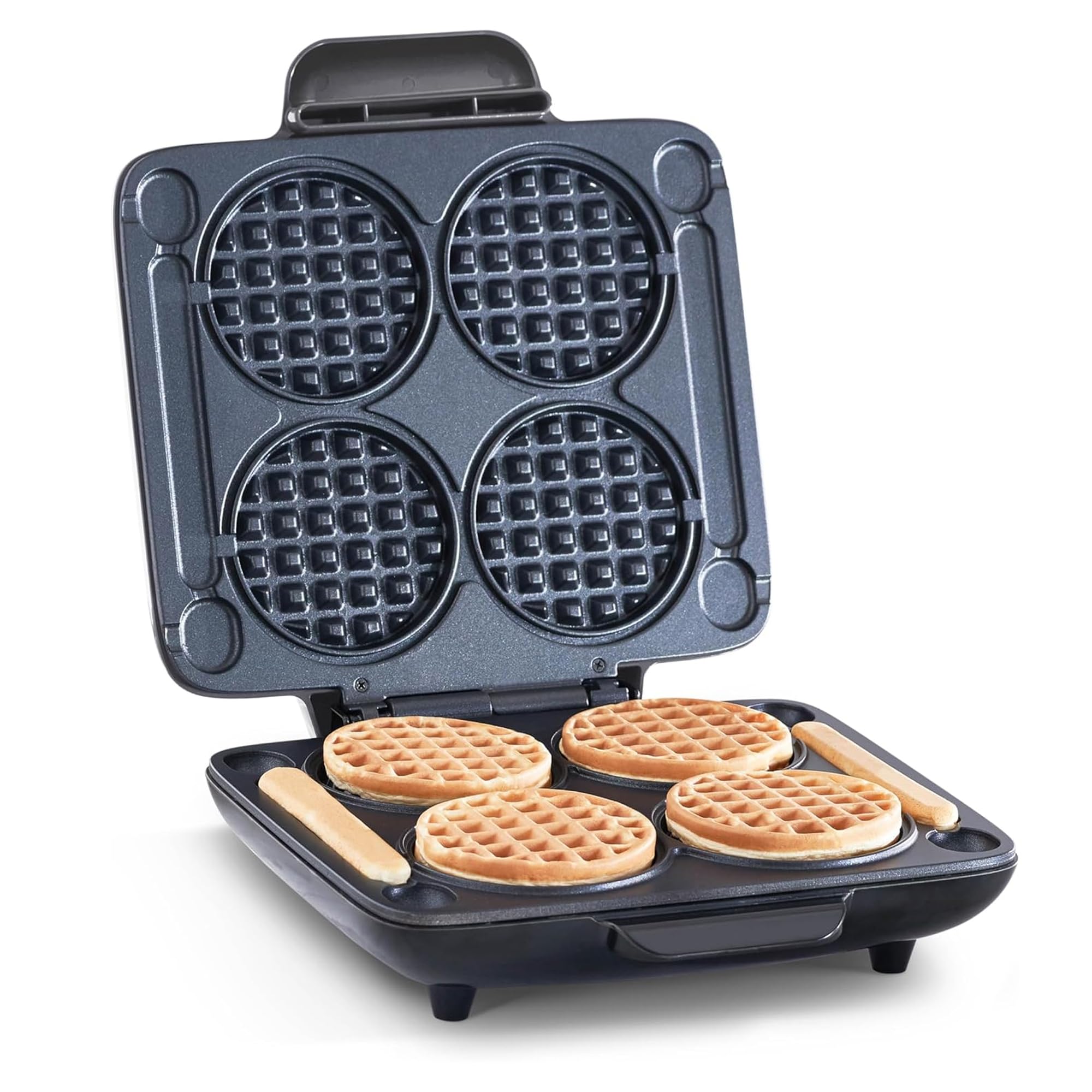 Photo 1 of *UNTESTED*
Dash Multi Mini Waffle Maker- Quad Waffle Maker for Family Breakfasts - Dual Nonstick Heating Plates & Easy-Release Surface - Compact & Fast-Heating - Graphite