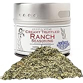 Creamy Truffled Ranch Seasoning | All Natural | Non GMO | Gourmet Spice Mix | Artisanal Rub | 1.5 oz | Small Batch | Ultra Premium | #602
