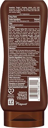 Hawaiian Tropic Tanning Lotion SPF 4 235ml Outdoor Sun Skin Moisturizing view 2