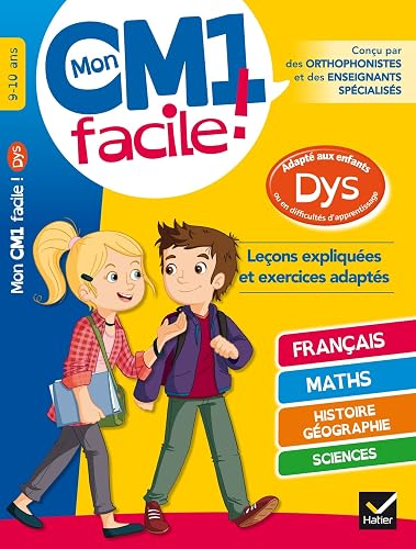 Download Mon CM1 facile ! adapté aux enfants DYS et en difficultés d'apprentissage PDF