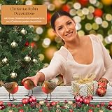 REDSTAR 3pc Decorative Red Robin Ornaments Garden Outdoor Statues view 6