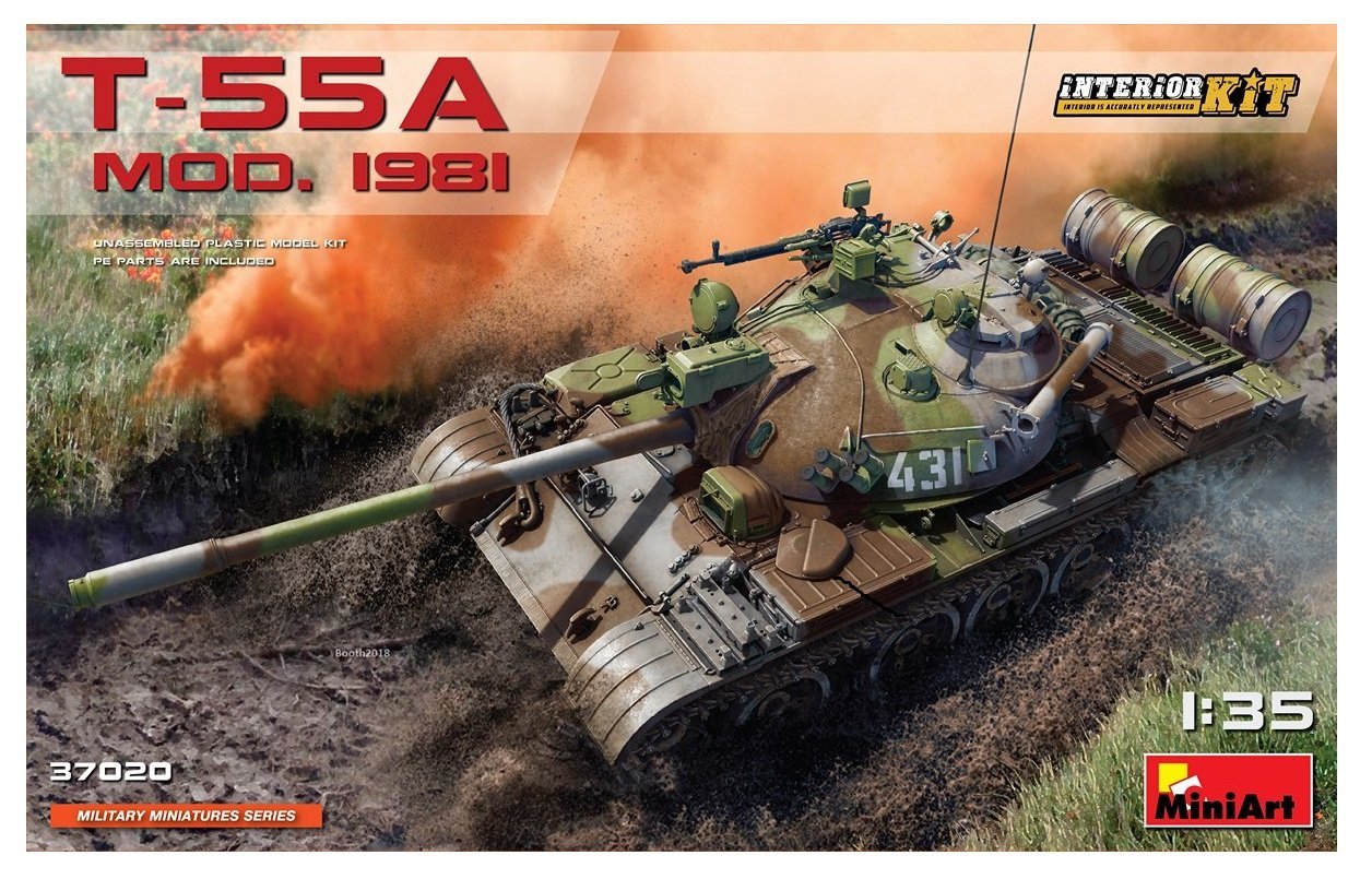 Miniart 1:35 - T-55A Late Mod. 1981 Interior Kit