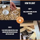 Woodcycle Natural Firelighters - 200 Eco-Friendly Starters for BBQs view 6