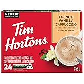 Tim Hortons French Vanilla Cappuccino K-Cup Pods 24 Pack
