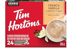 Tim Hortons French Vanilla Cappuccino K-Cup Pods 24 Pack