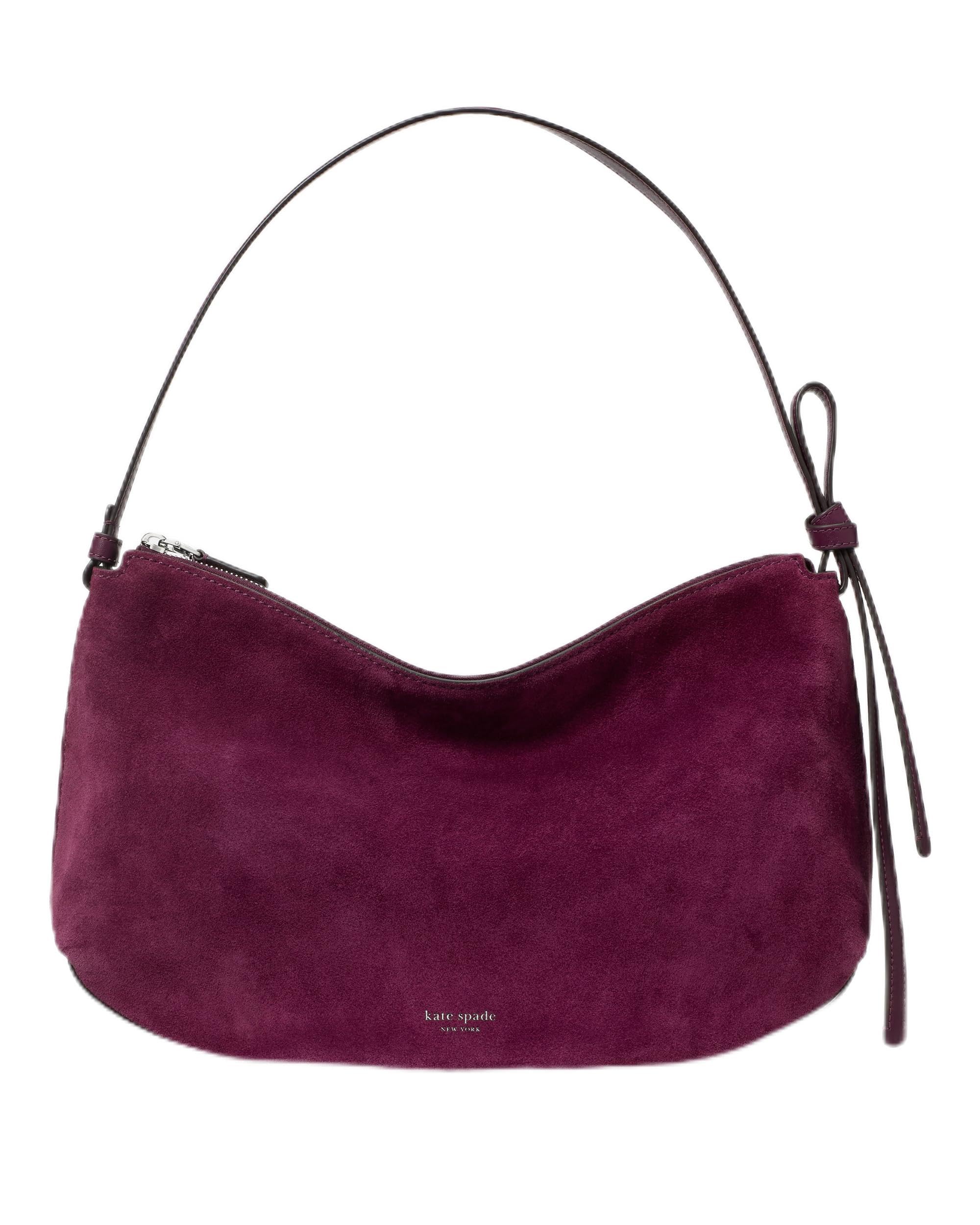 kate spade new york Loop Suede Large Shoulder Bag
