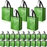 Eccliy 80 Pieces Gift Bags Set Glossy Reusable Tote