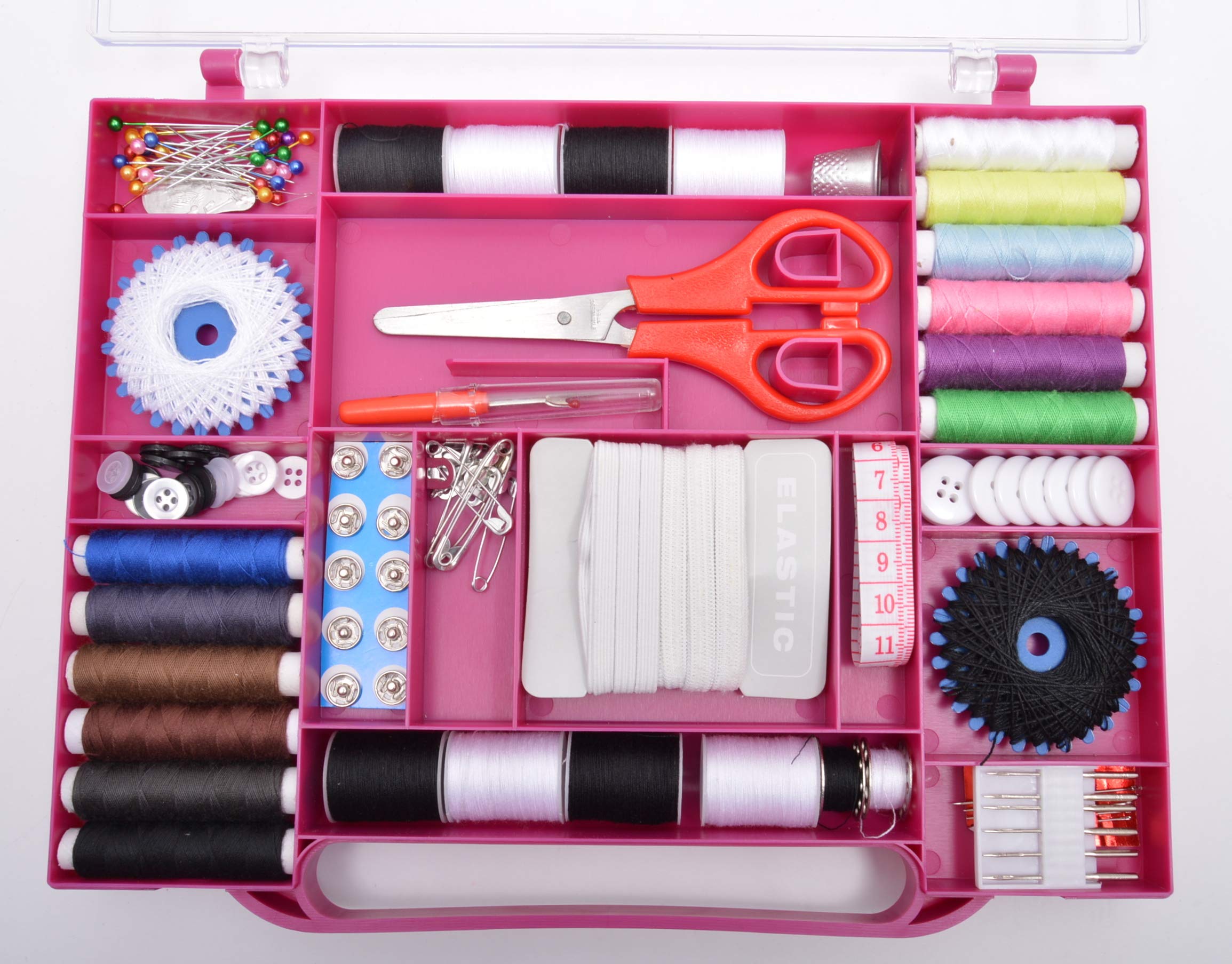 Kleiber Universal Sewing Box, Purple, 27 x 22 x 3 cm