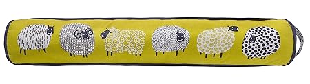 Ulster Weavers Zugluftstopper mit dem Schaf Dotty, 90 x 14 x 7,6 cm