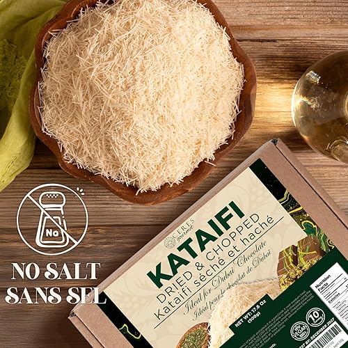 Original Melis Fresh Kataifi 2 Pack Kadayif Shredded Fillo Dough | Seychelles