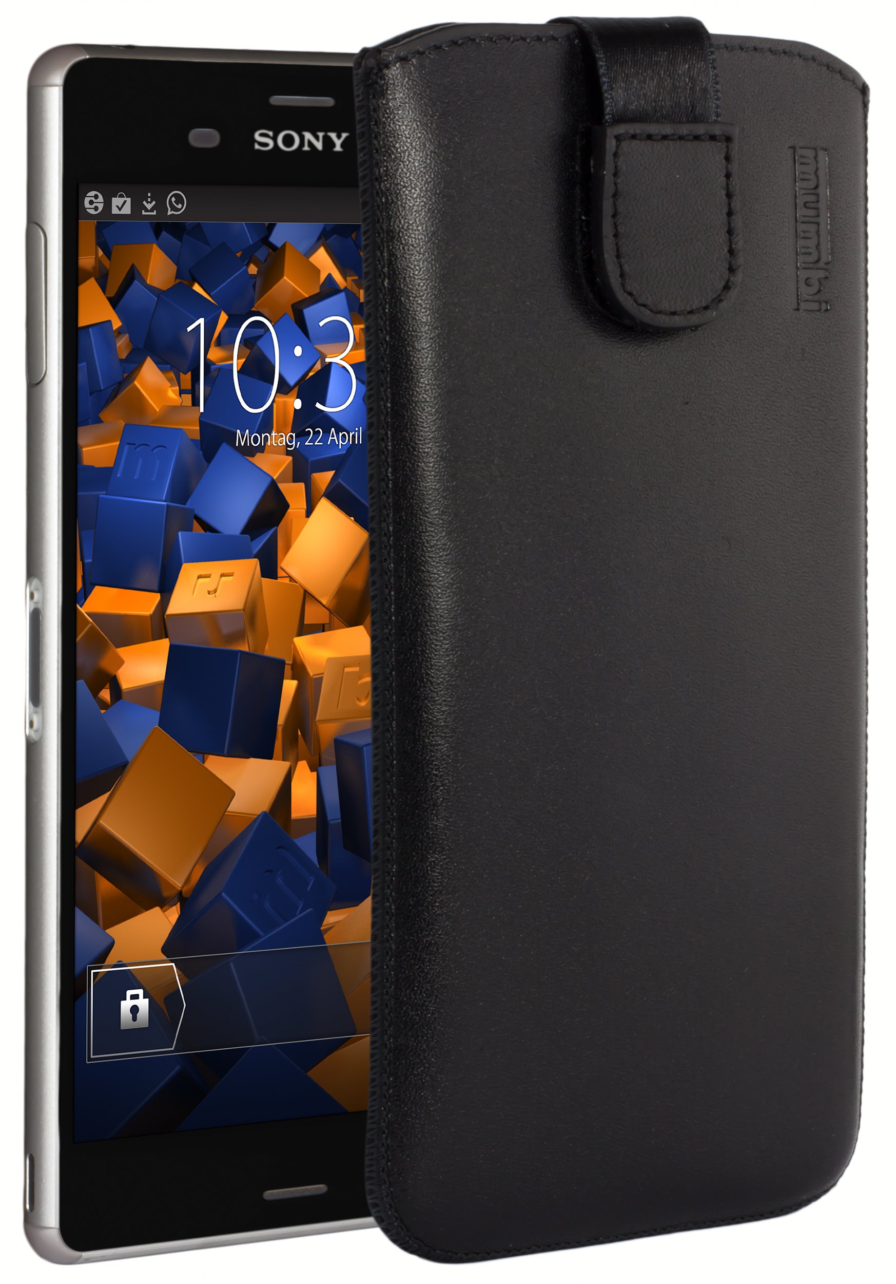 Mumbi Case for Sony Xperia Z3 / Xperia Z3 Dual Black — image 1