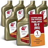 Idemitsu ATF Type M Transmission Fluid for Mazda &ndash; 1 Qt, 6 Pack | For Mazda M-V (M5) ATF | Anti-Shudder &amp; Viscosity Stability | ISO &amp; IATF Certified