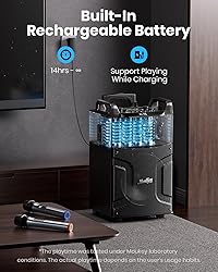 Moukey Karaoke Machine, 12" Woofer PA