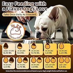 (2 Pack) Poppaw Milk Thistle for Dogs – 9-in-1