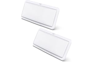 Leisure LED RV LED Ceiling Light 14" x 5.5" Fixture 950 Lumen with Touch Dimmer Switch Interior Lighting for Car/RV/Trailer/C