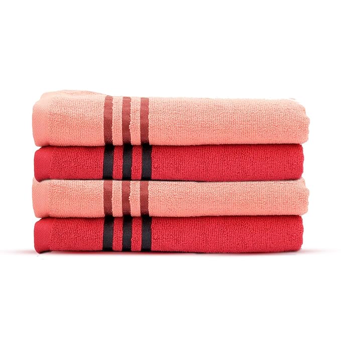 Palatial Lifestyles Hand Towels Set of 4. 100 Cotton Zero Twist Towels