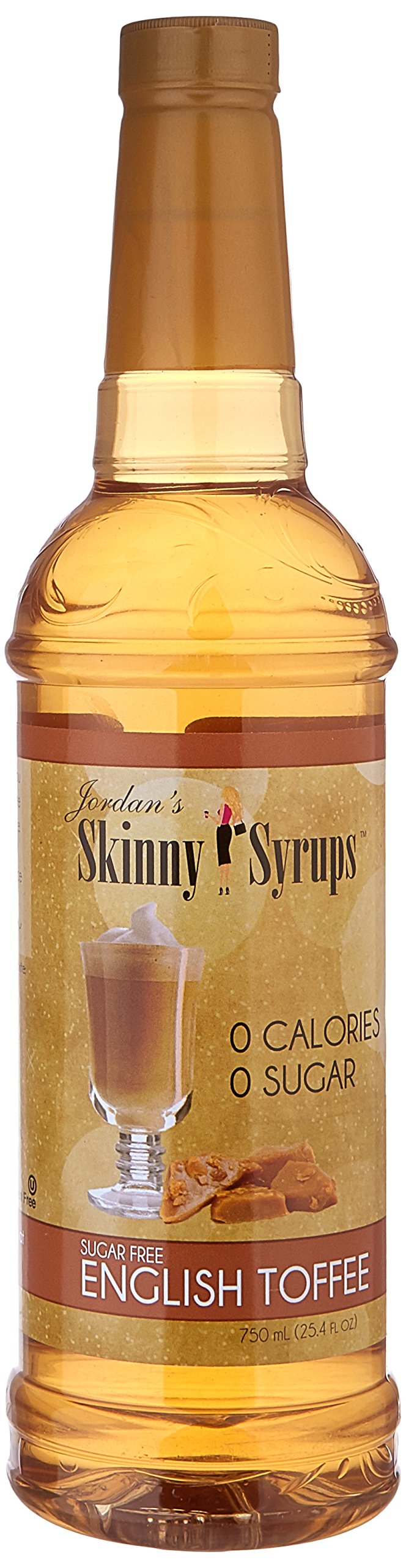 Jordan's Skinny Gourmet 750ml Sugar Free Syrups Caramel
