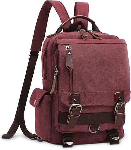 Amazon Co Jp リュック レディースリュック リュックサック バッグ 鞄 カバン バッグパック おしゃれ メンズ クラシックリュックサック おしゃれ リュック通学 通勤 ショルダーバッグ 2wayバッグ 8596 1レッド 家電 カメラ