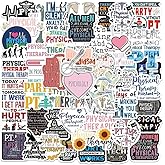 Physical Therapy Stickers |50Pcs PT Therapist Waterproof Vinyl Decals for Water Bottles Laptop Refrigerator Luggage Computer Mobile Phone Skateboard Décor