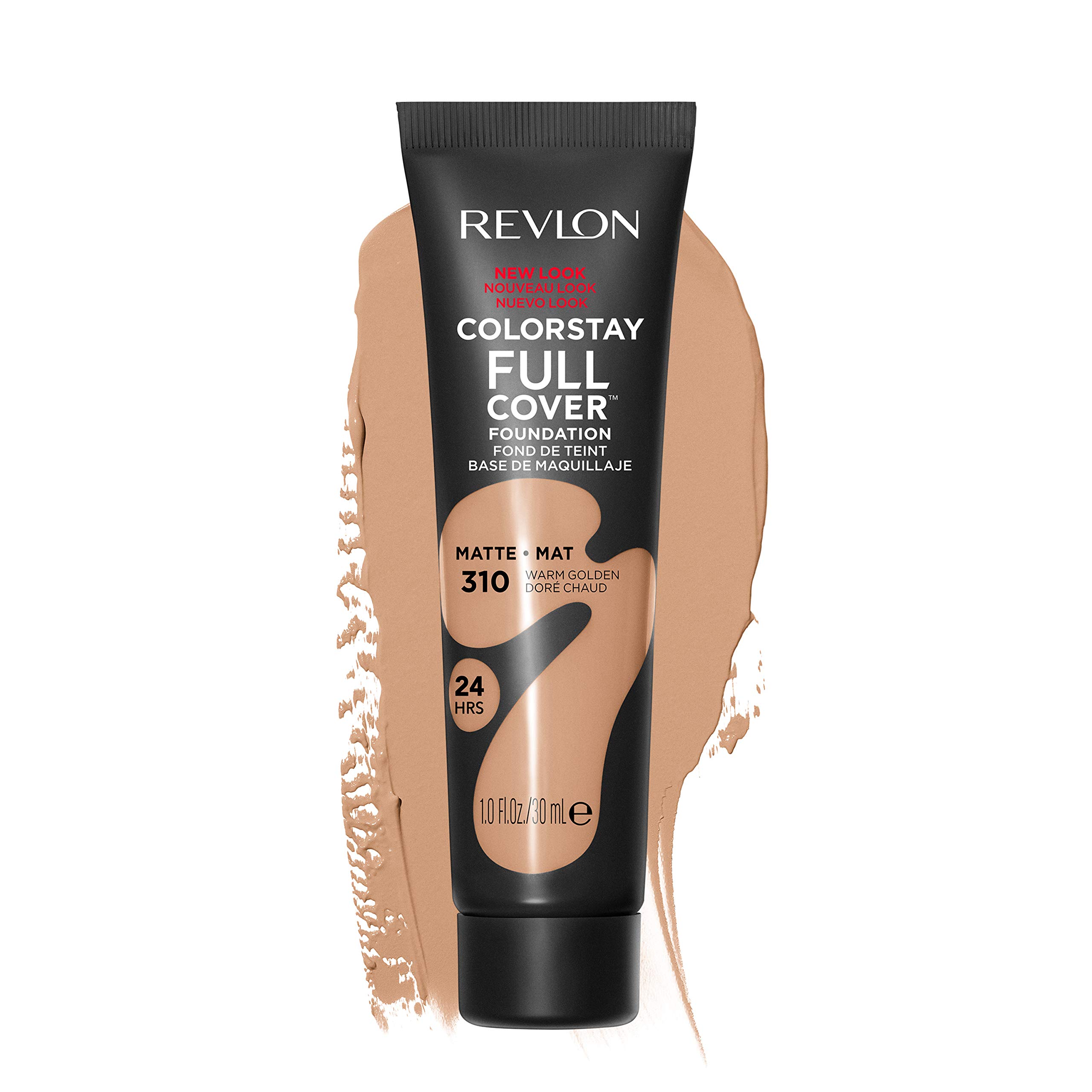 Photo 1 of Revlon Liquid Foundation, ColorStay Face Makeup for Normal and Dry Skin, Longwear Full Coverage with Matte Finish, Oil Free, Warm Golden, 1.0 Fl Oz