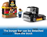LEGO City Burger Van Toy 60404 Food Truck with Vendor Minifigure view 3