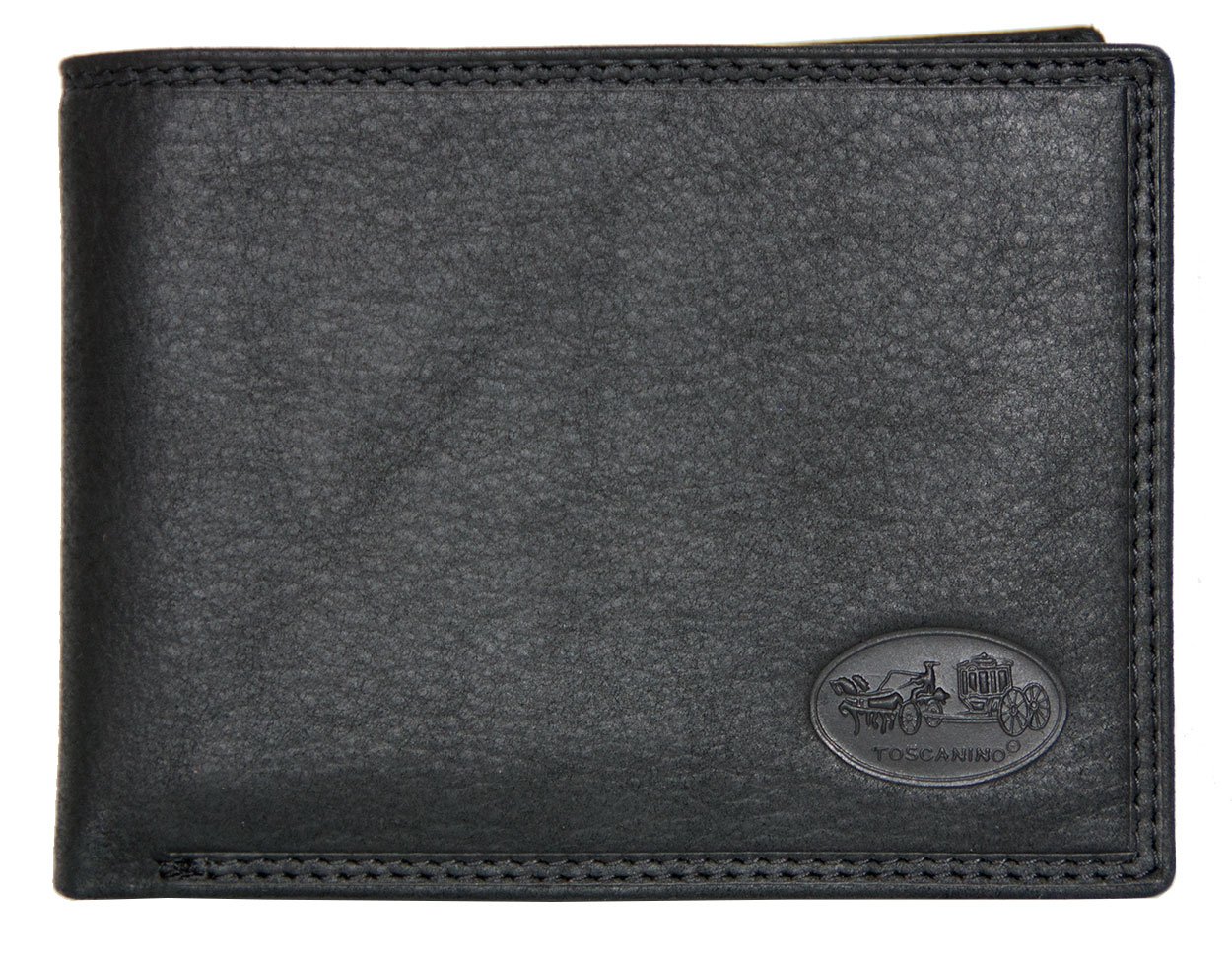 Toscanino Soft Men's Genuine Leather Wallet Black