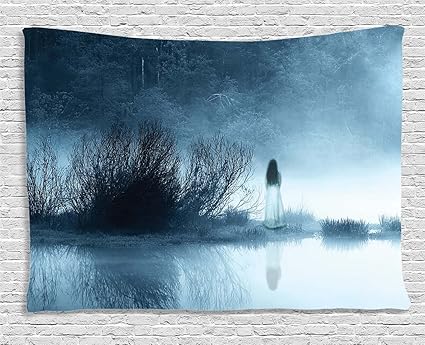 Amazon Com Ambesonne Horror House Decor Tapestry