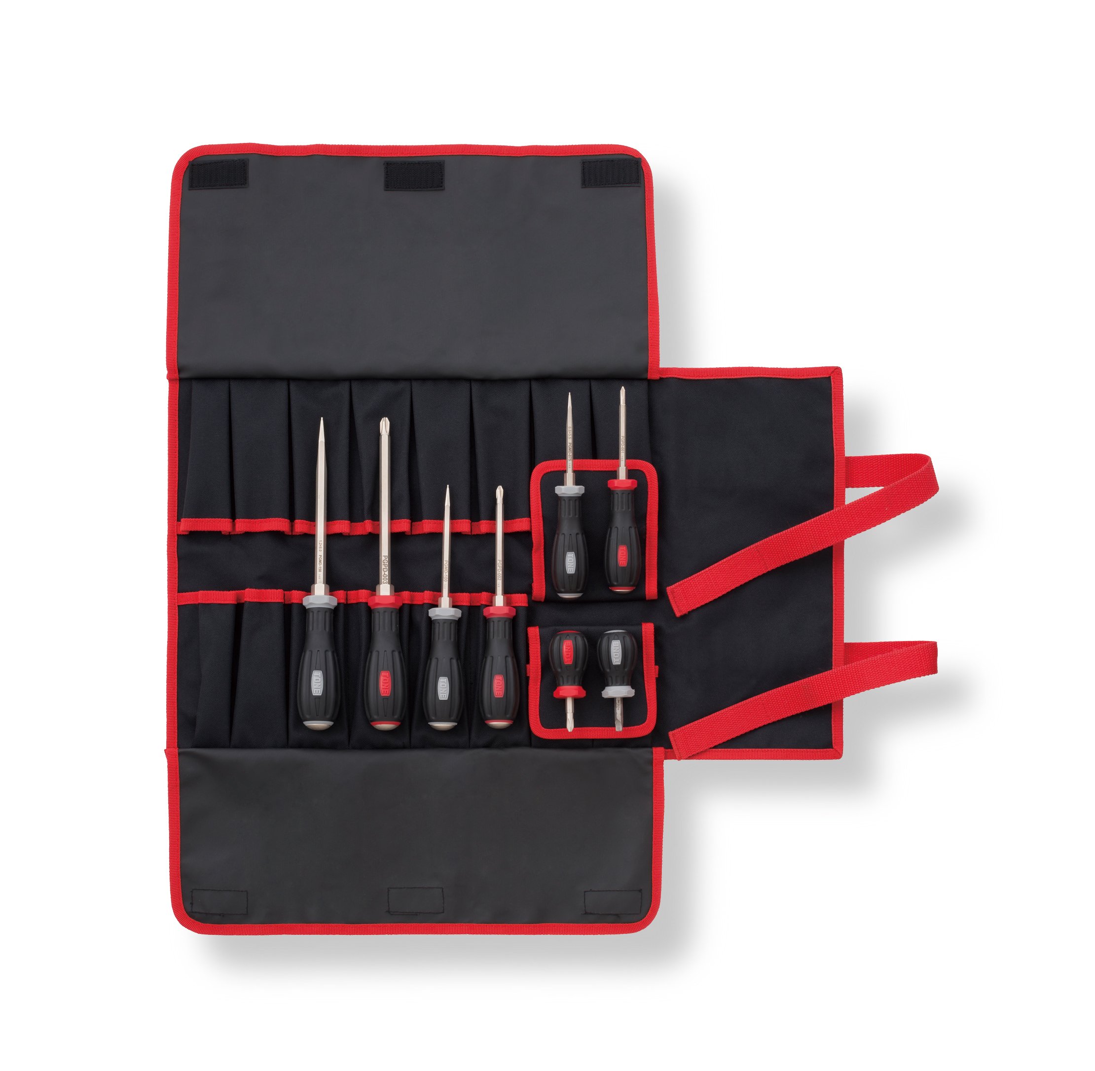 トネ パワーグリップドライバーセット PGD8 ブラックの商品画像