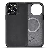 Belemay Compatible with iPhone 13 Pro Leather Case