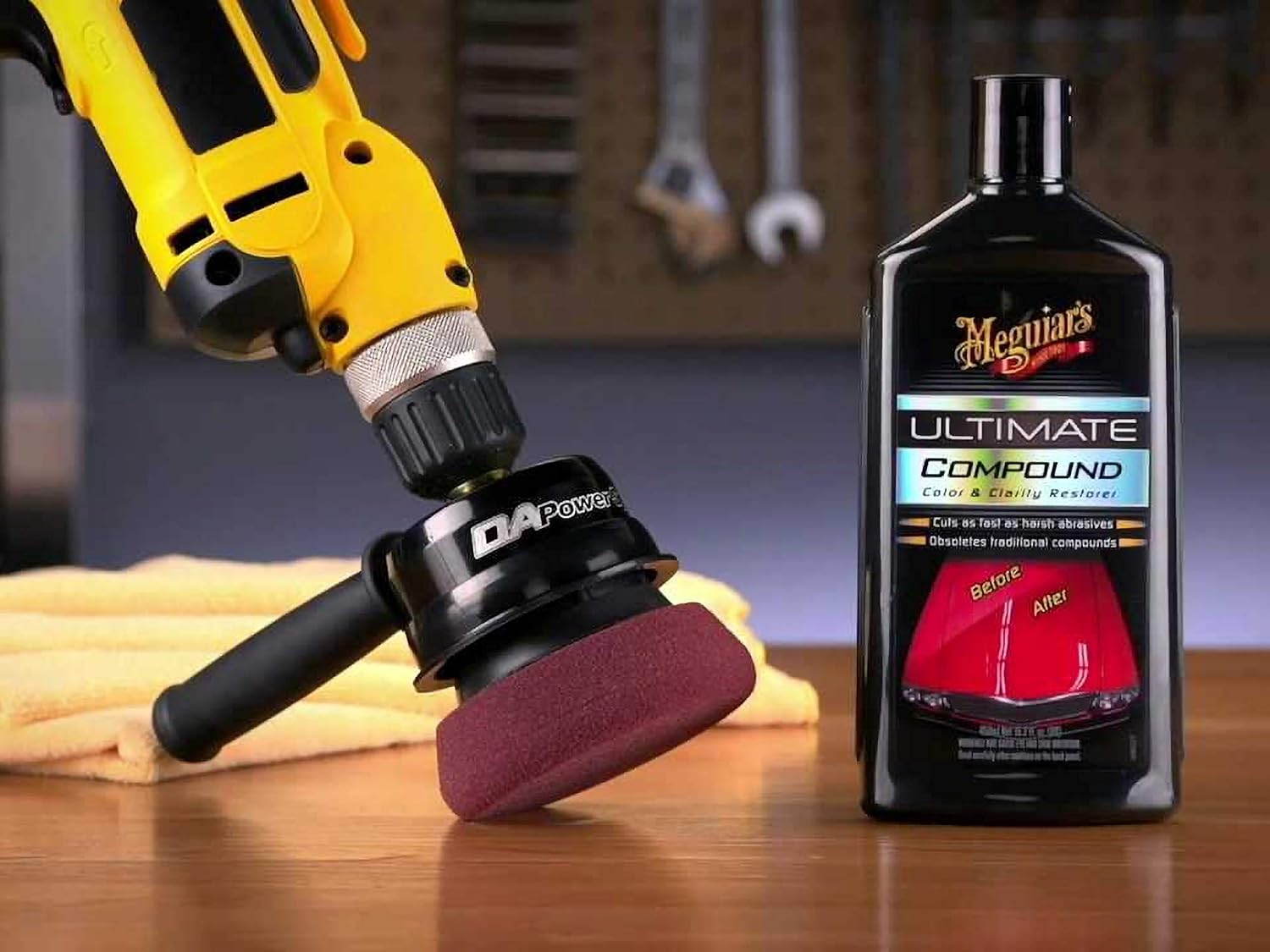 Meguiar's G3500 Dual Action Power System Tool – Boost Your Car Care Arsenal with This Detailing Tool: Automotive
