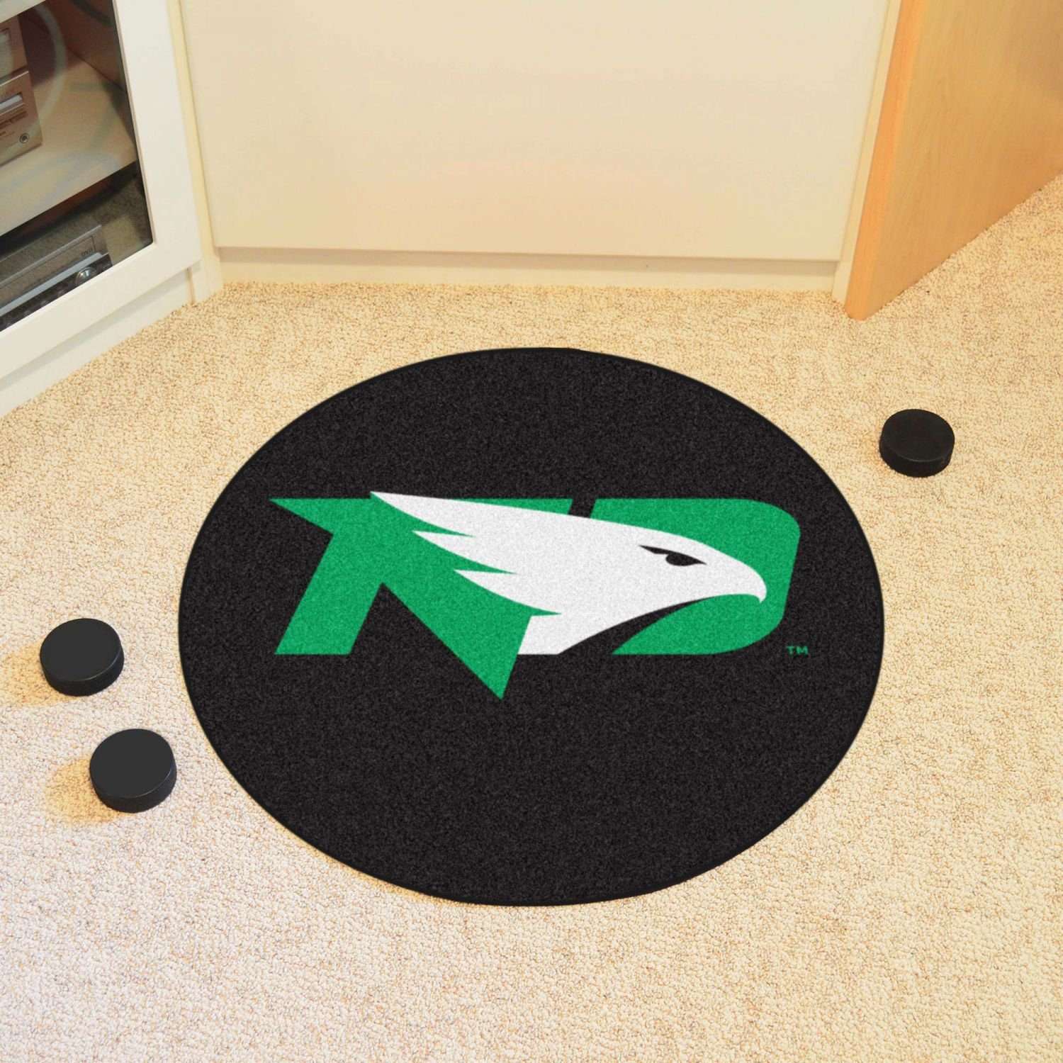 Amazon Com Starsun Depot Puck Mat University Of North Dakota 27