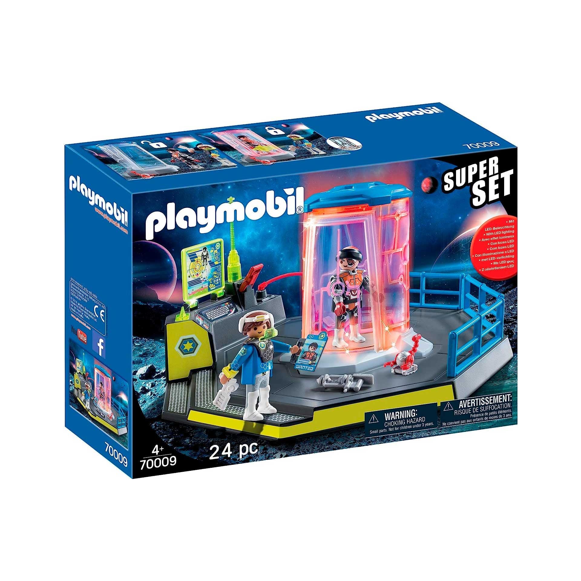 Playmobil 70009 Super Set Galaxy Police Rangers, Fun Imaginative Role-Play, PlaySets Suitable for Children Ages 4+