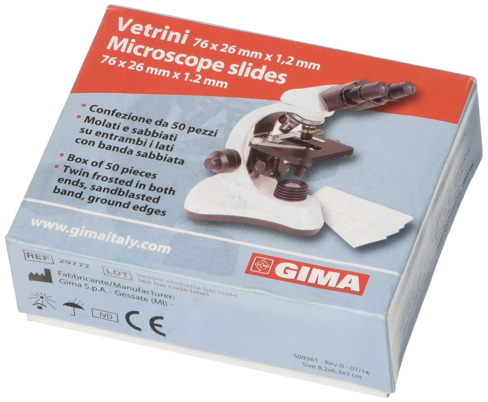 Gima Grinded and Sandblasteded 29777 Slides On Both Sides With Bandwidth