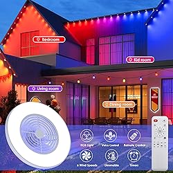 KAMLAM 24" Low Profile Ceiling Fans with