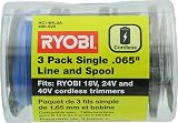 RYOBI One+ AC14RL3A OEM .065 Line Spool 18V 24V 40V Trimmers (3 Pack) view 4
