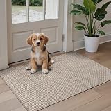 DEXI Indoor Door Mat 60x90 cm Non Slip Rubber Backing Beige view 9