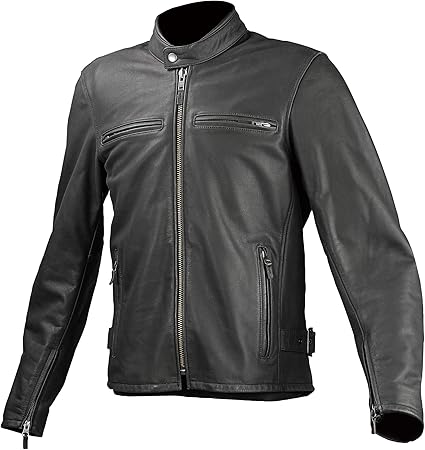 Amazon コミネ Komine バイク用 シングルライダースレザー 本革 牛革 ジャケット アウター Black L 02 534 車 バイク 車 バイク