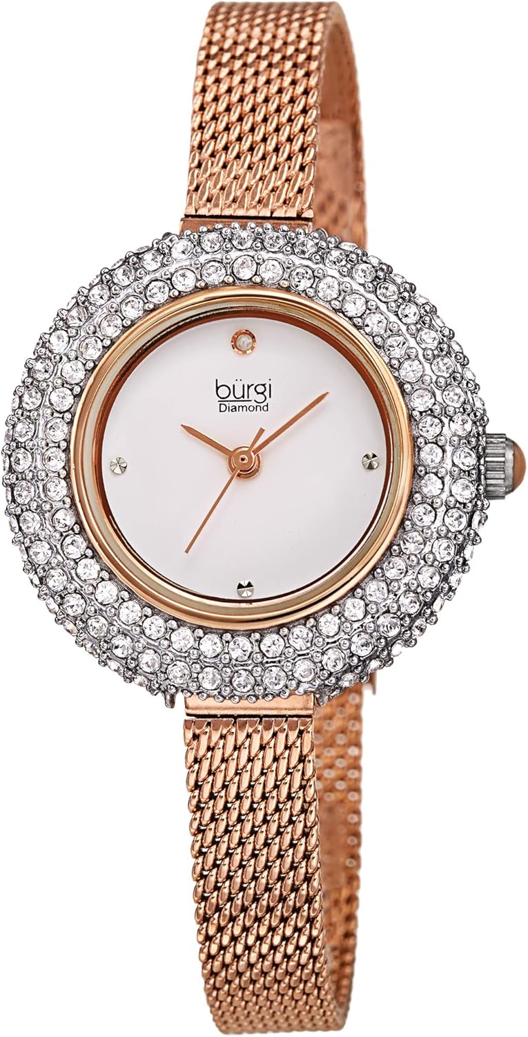swarovski iced out watch