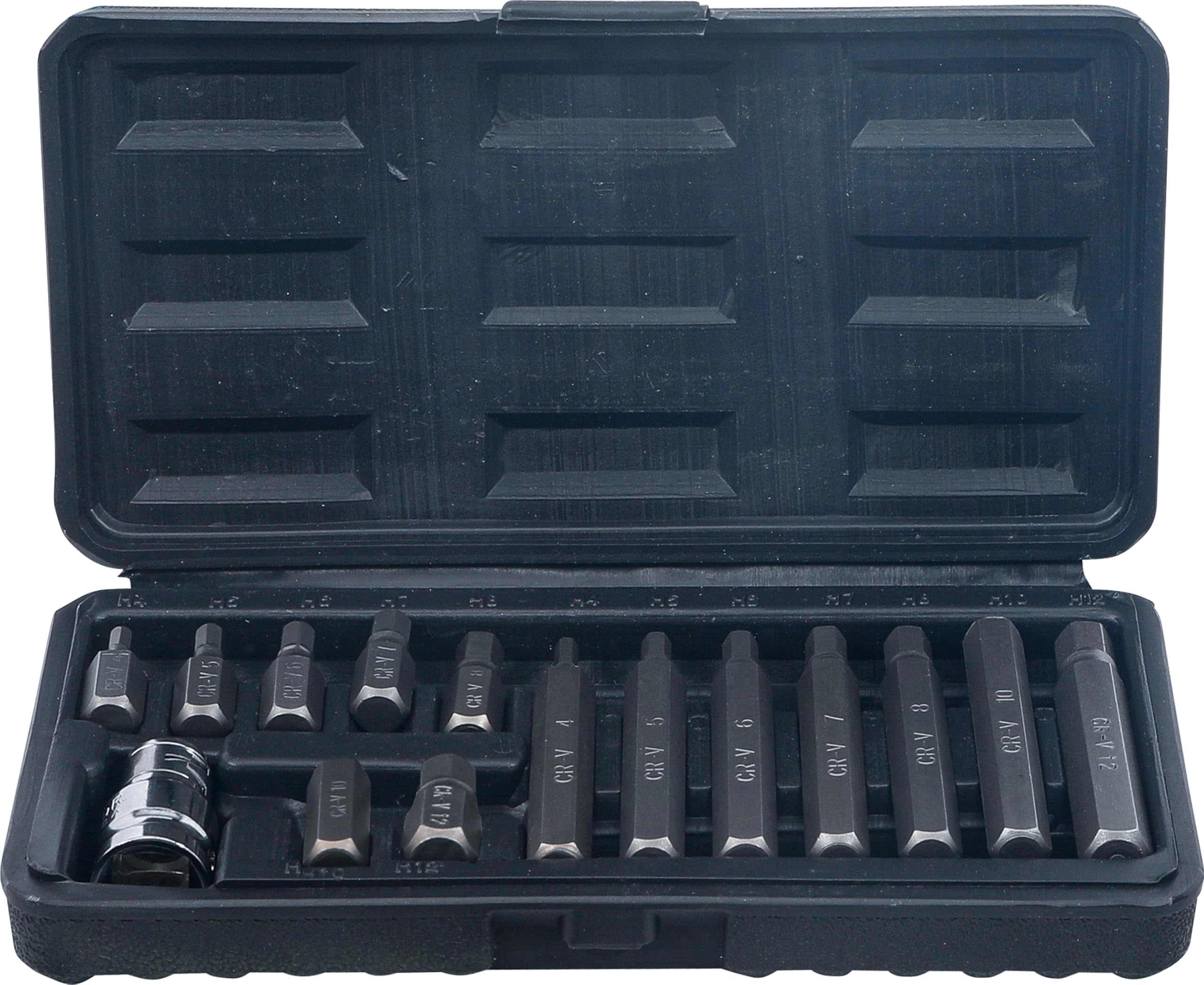 BGS Diy 5070 | Bit Set | 10 mm (3/8") Drive | internal Hexagon | 15 pcs.