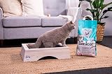 Sanicat White Clumping Cat Litter Rose Petal Scent 8 L view 4
