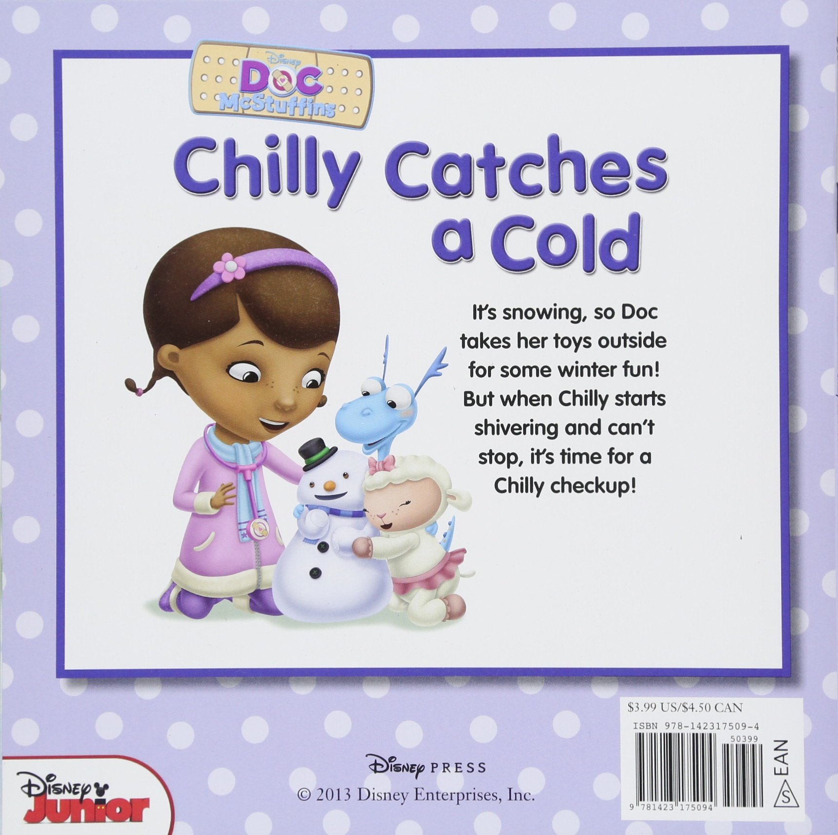 doc mcstuffins chilly catches a cold