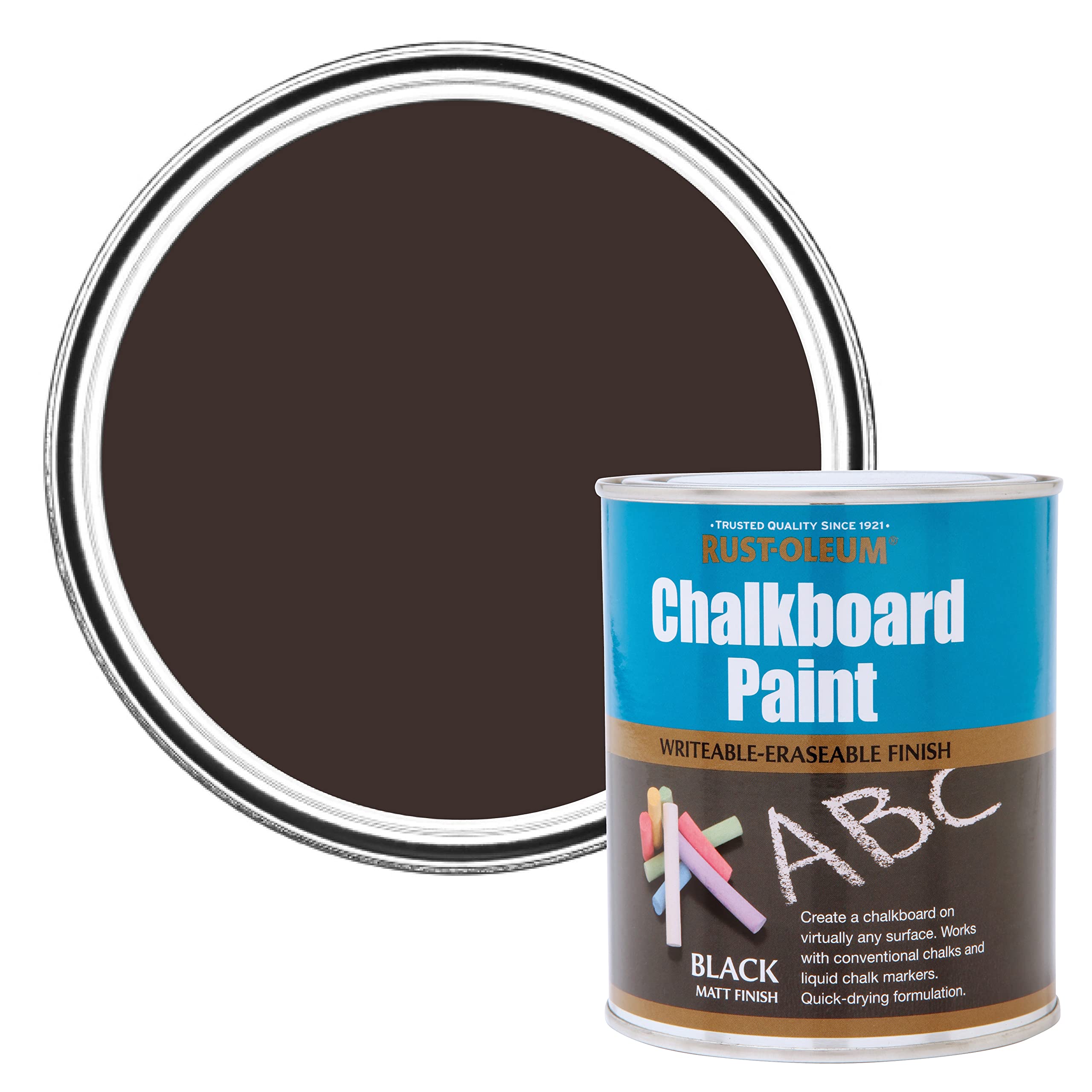 Rust-Oleum 750ml Chalkboard Paint - Black